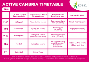 Active Cambria Yale